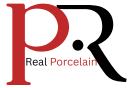 real porcelain logo